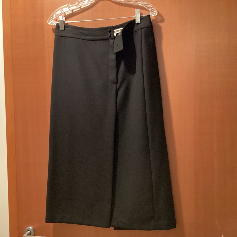 Tracy Reese Double Slit Midi Skirt
